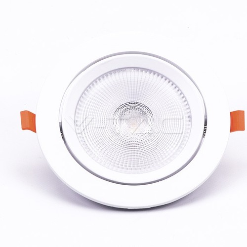 20W Ø17cm LED-spot - Zaagmaat: Ø14,5 cm, Afmetingen: Ø17 cm, 3 cm hoog, Samsung LED-chip