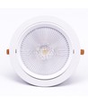 30W Ø22,5cm LED spotlight - Zaaggat: Ø19,5 cm, Afmetingen: Ø22,5 cm, 3 cm hoog, Samsung LED chip