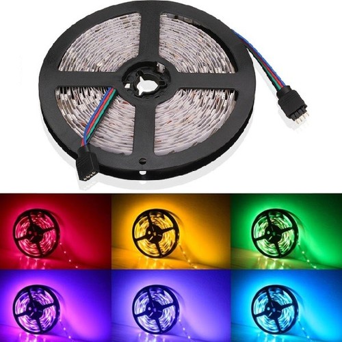 7W per meter RGB LED-strip - 5m, 60 LED's per meter, 24V