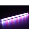 1 meter waterdichte aluminiumprofiel voor groei - 24V, 19,5W LED, 3:1 rood/blauwe verdeling, IP65, met stekker