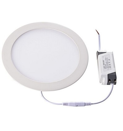 11W Ø20cm LED inbouwpanel - Gat: Ø18 cm, Afmetingen: Ø20 cm