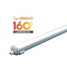 150cm 32W waterdicht compleet LED-armatuur, doorgekoppeld - 5120lm, 160lm/W, IP65