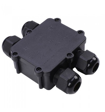 Verbindingsdoos - Voor doorlussen, IP68 waterdicht
