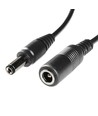 DC Verlengkabel - 1 m, voor LED-strips, 5V-24V, zwart