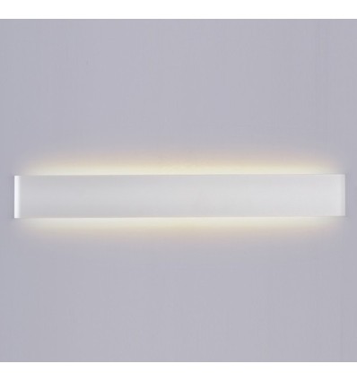 20W LED witte langwerpige wandlamp - IP44 buiten, indirect, incl. lichtbron