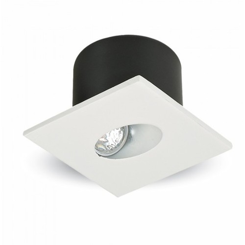 3W trapverlichting - Buitenmaat: 8x8 cm, gatmaat: 6,2x6,2 cm