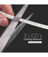 5m 4,2W/m spatwaterdichte LED strip - 12V DC, IP65, 60 LED's per meter