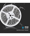 5m 11W/m spatwaterdichte LED-strip - 12V DC, IP65, 60 LED per meter