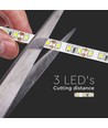 5m 8W/m LED-strip - 12V DC, 120 LED's per meter, 8mm breed