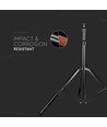 V-Tac statief voor breedstralers - Tripod, zwart, inklapbaar
