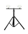 V-Tac statief voor breedstralers - Tripod, zwart, inklapbaar
