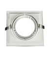 G53 AR111 inbouwspot - Wit, 17,4 x 17,4 cm