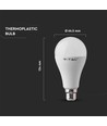 B22 15W LED-lamp - A65, krachtige lamp