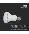 E27 8W LED-spot - R63, Samsung LED-chip