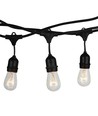 V-Tac lichtsnoer voor 15 stuks E27 lampen - 15 meter, IP54, 230V, zonder lichtbron
