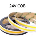Enkelkleurige LED Strips 24V COB