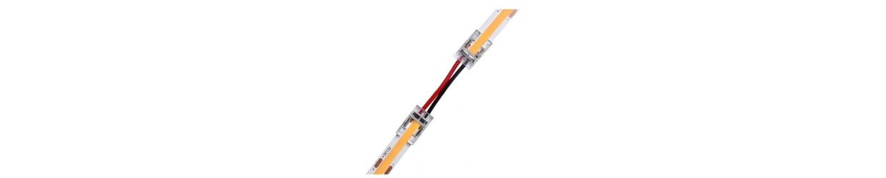 Enkelkleurige COB LED Strip Accessoires 12V/24V