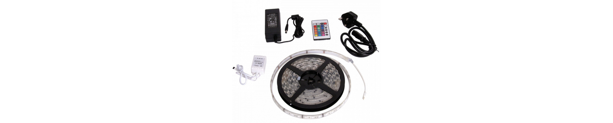 Waterdichte RGB LED Strips 12V/24V
