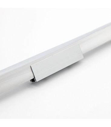 Montagematerialen en clips voor het correct installeren en buigen van neon flex strips.