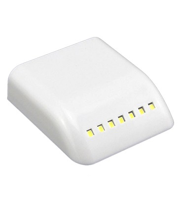 Draadloze LED kastverlichting met sensor als alternatief voor batterijlampen met trekkoord.